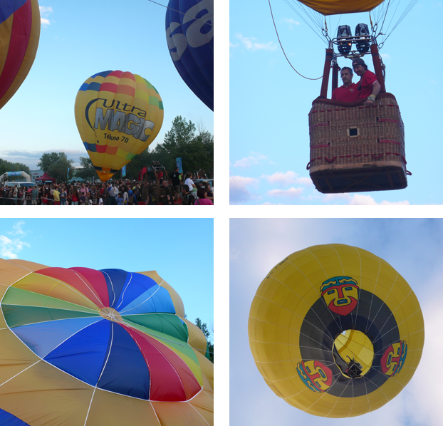 Imatges del European Balloon Festival de l'any passat